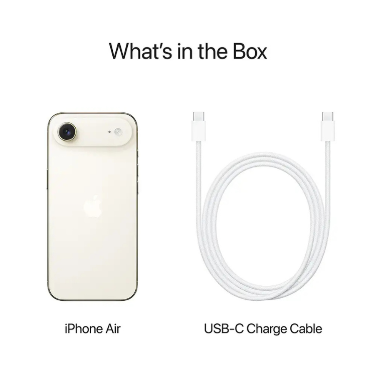 Smartphone Apple iPhone Air 256GB Dourado