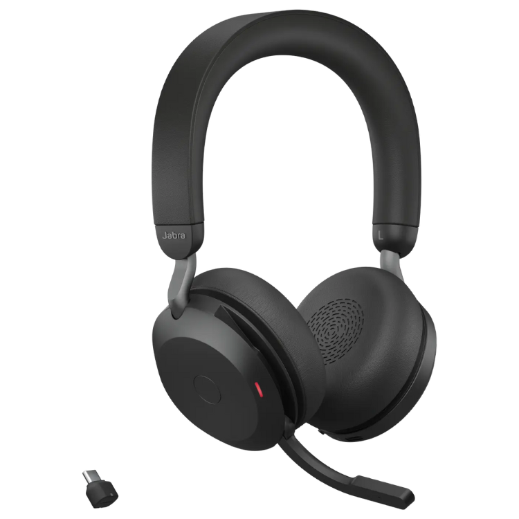 Jabra Evolve2 75 Link390c Stereo USB-C Headset, Schwarz
