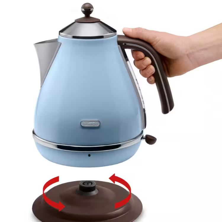 De'Longhi Icona Vintage Wasserkocher 1.7L 2000W Blau