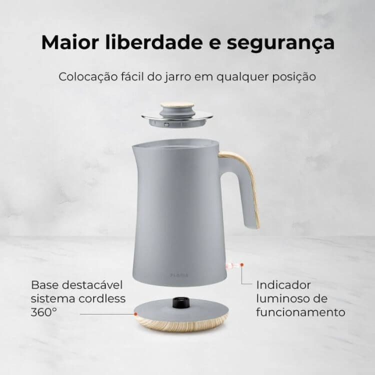Jarro Elétrico Flama 741FL 1.7L 2200W