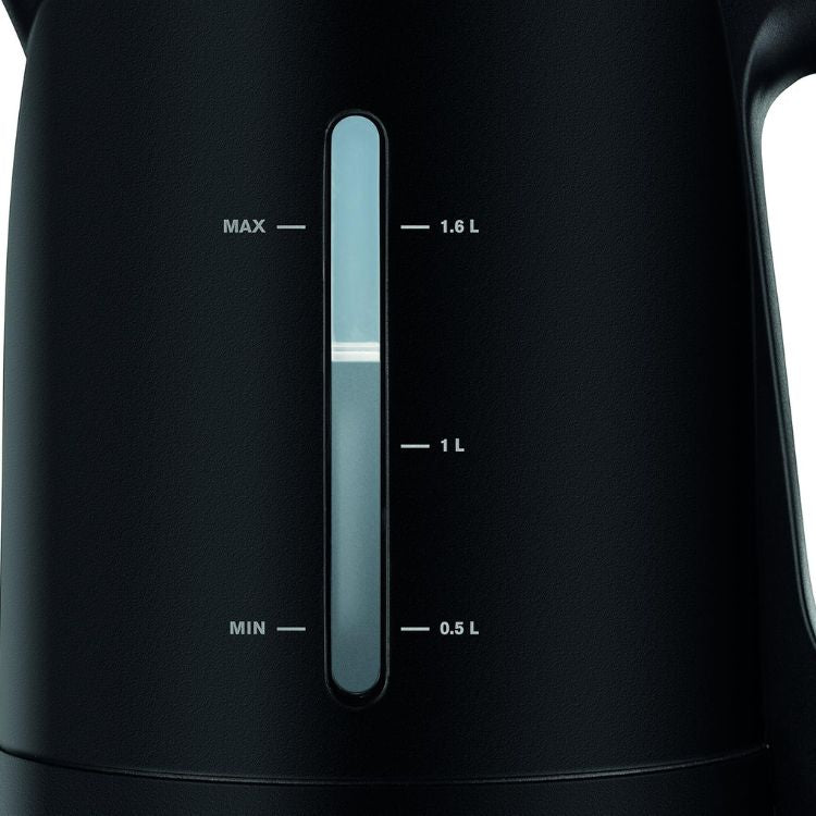 Krups BW2448 Wasserkocher, 1,6 l, 2400 W, Schwarz