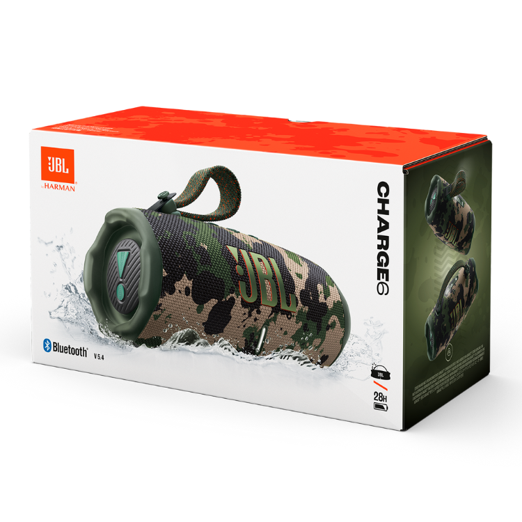Coluna Portátil JBL Charge 6 Squad