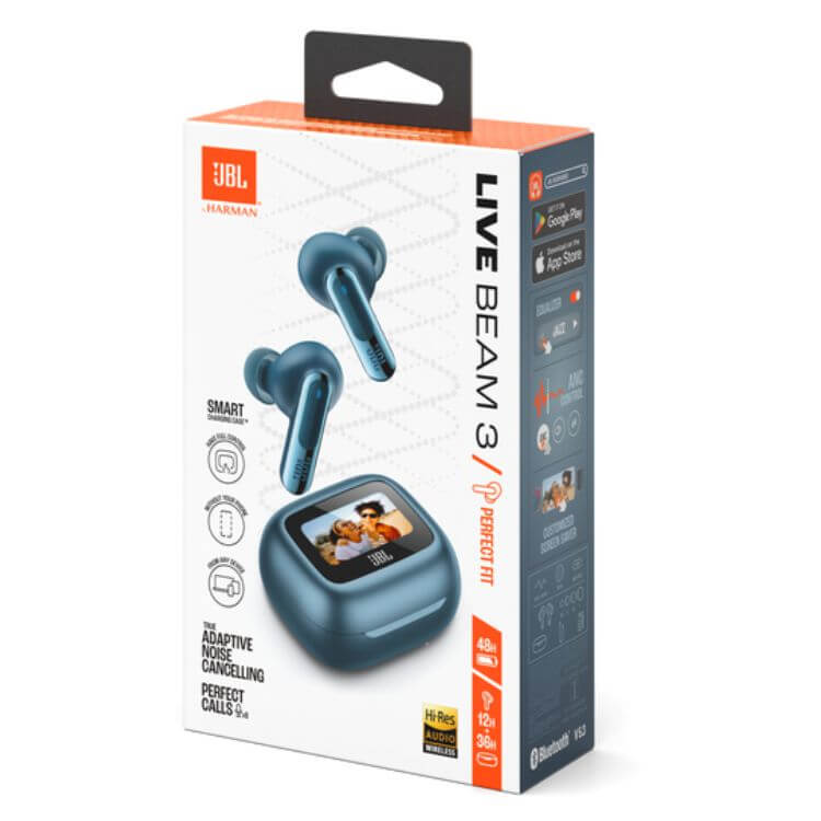 Auriculares Bluetooth JBL Live Beam 3 Azul