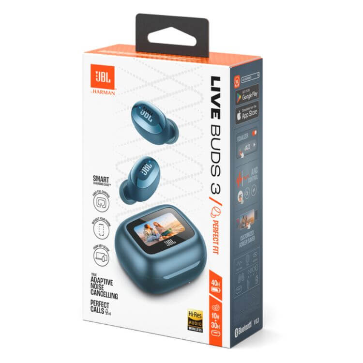 Auriculares Bluetooth JBL Live Buds 3 Azul