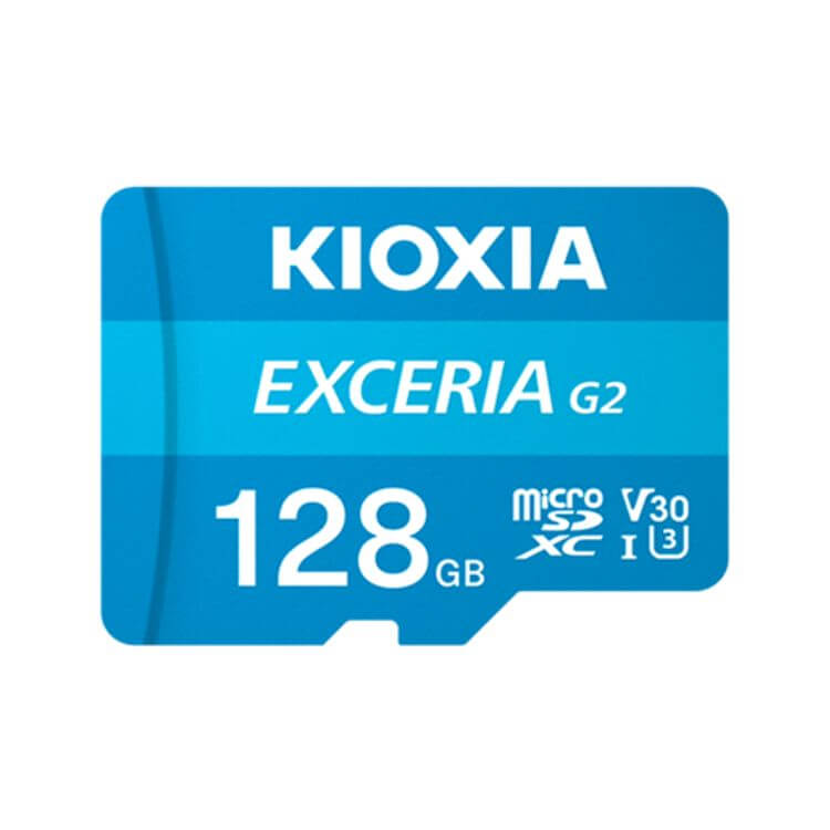 Cartão de Memória Kioxia Exceria G2 MicroSD 128GB UHS U3 V30