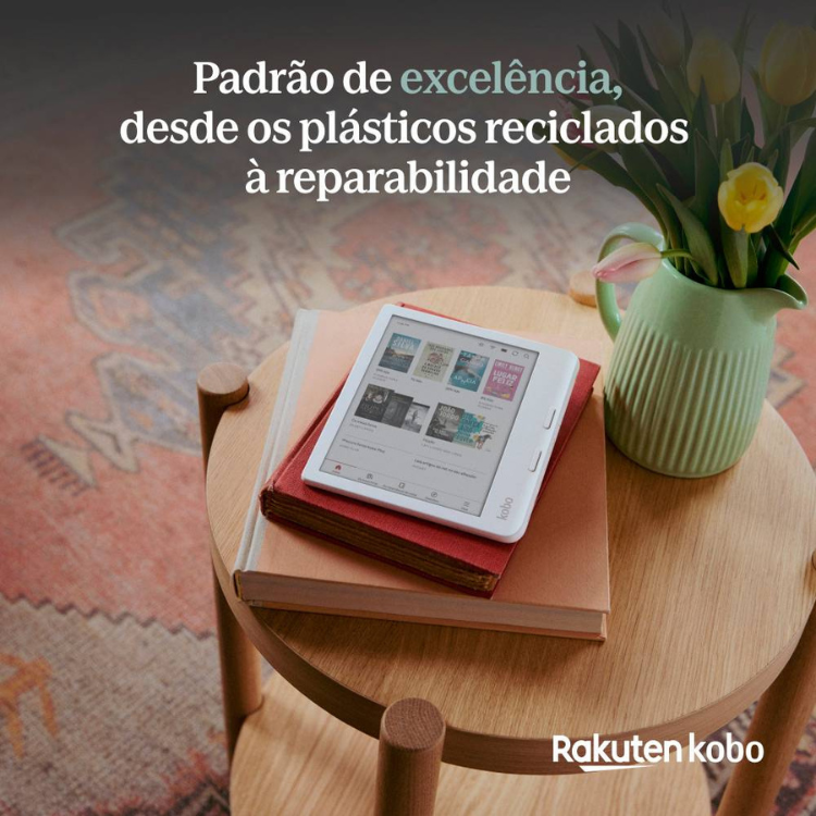 eReader Kobo Libra Colour 7 polegadas 32GB Wi-Fi Preto