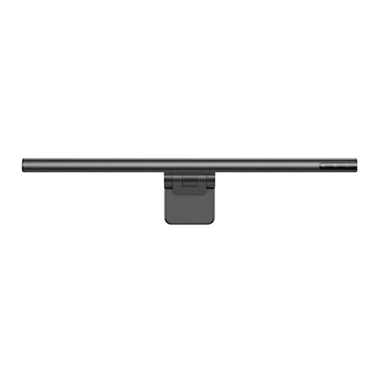 Lâmpada LED Xiaomi Mi Computer Monitor Light Bar preta, com design alongado e suporte retangular.