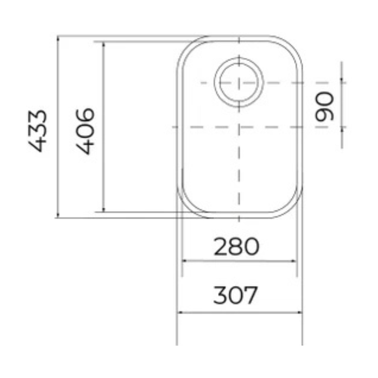 Teka Spüle BE 28.40 1B Edelstahl