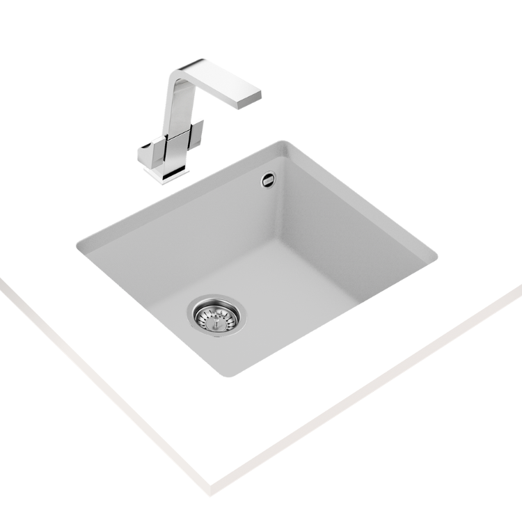 Lava Loiça Teka Square 50.40 TG Branco