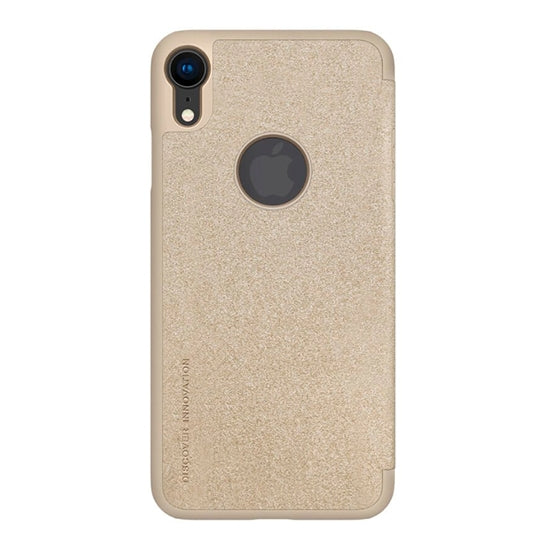 Leather Capa Nillkin Apple iPhone Xr Dourado
