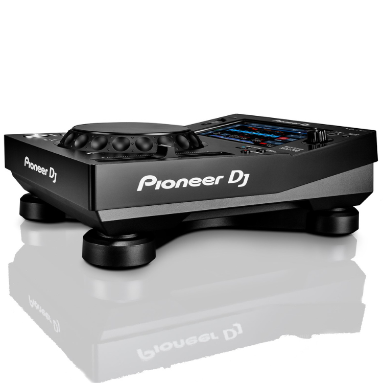 Black Pioneer DJ XDJ-700 professional DJ player with touchscreen display and controls.