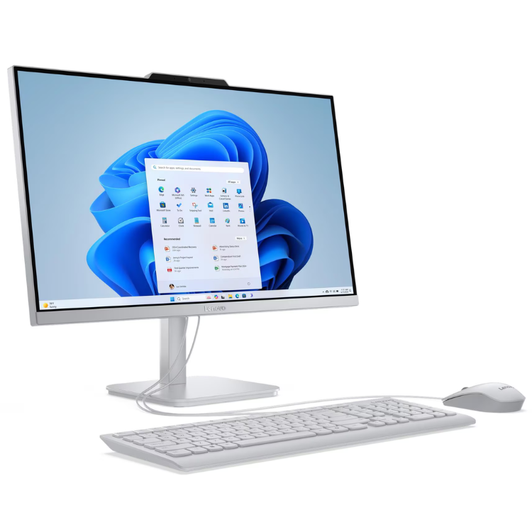 Computador Lenovo AIO A100-471 23.8" N100 8GB/512GB Cinzento s/ Sistema Operativo