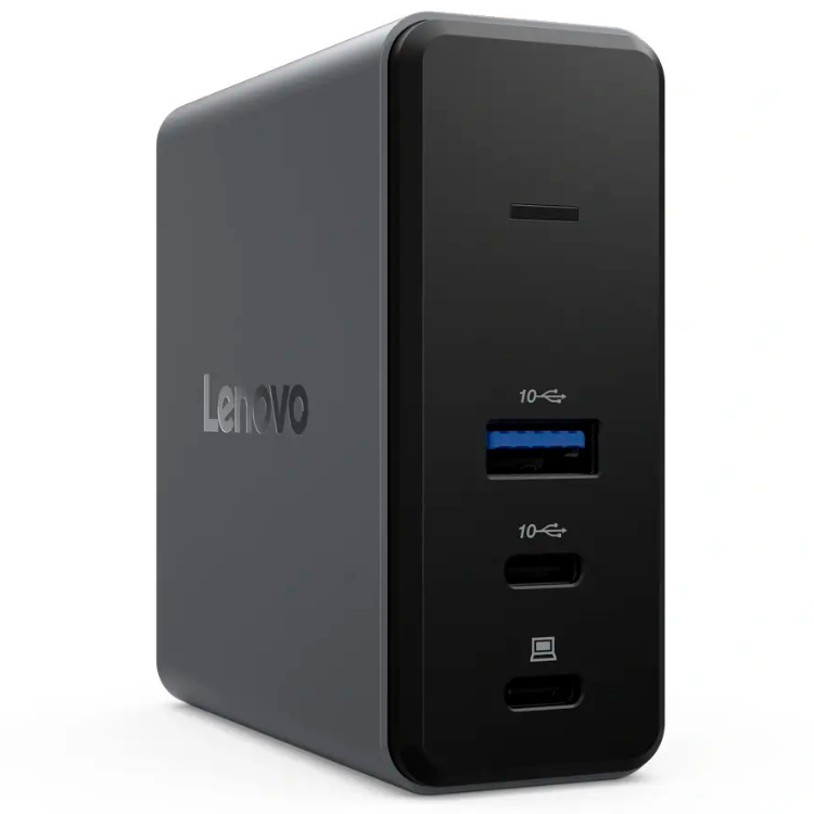 Lenovo Docking Station Multiport 5-em-1 GAN 65W Preto