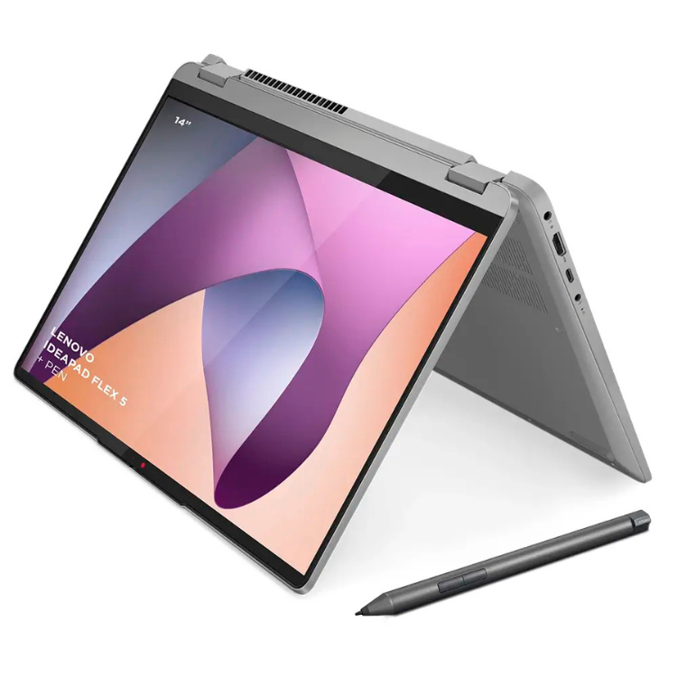 Portátil Lenovo IdeaPad Flex 5 14ABR8-160 14" R5 16GB/512GB Windows 11 Cinzento + Lenovo Digital Pen