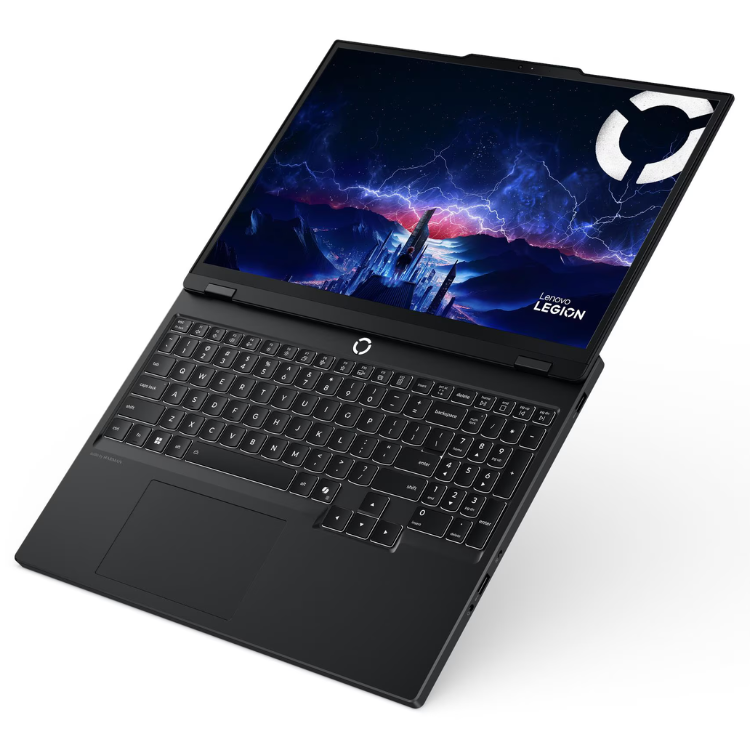 Portátil Lenovo Legion 5 preto, 15.1" OLED, teclado iluminado.