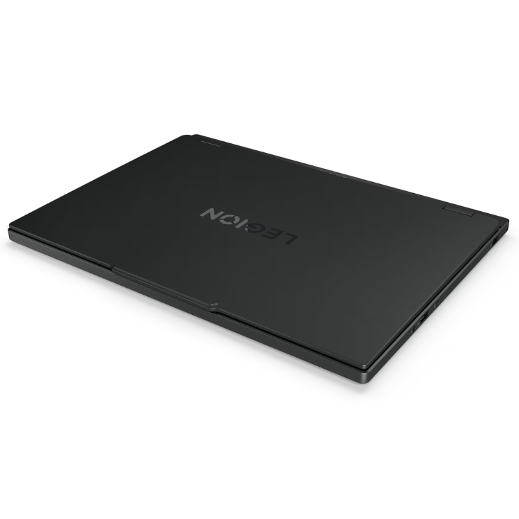 Portátil Lenovo Legion 5 preto com logótipo Lenovo no蓋.