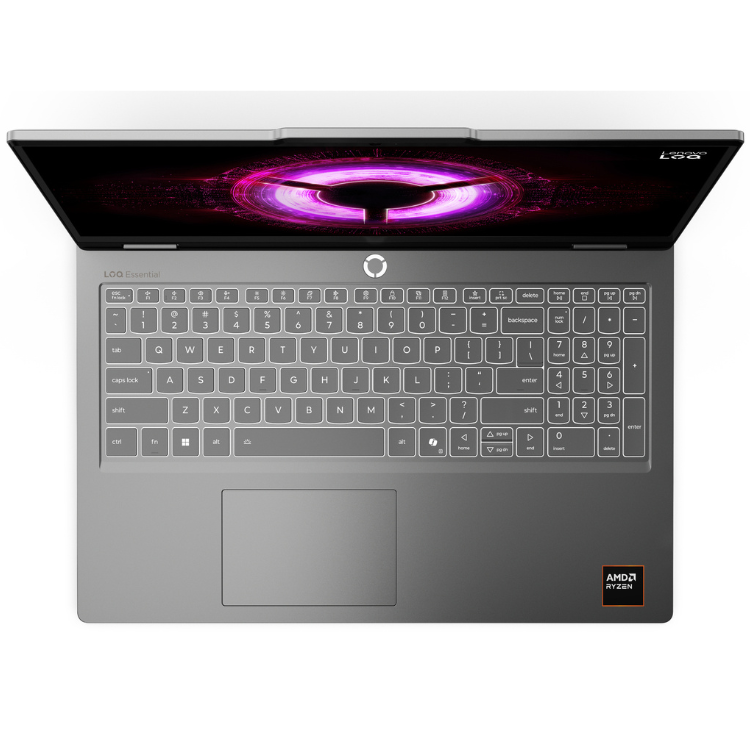 Portátil Lenovo LOQ E Gaming 15ARP11-675 15,6" R7-170 16GB/1TB RTX 5060 Cinzento