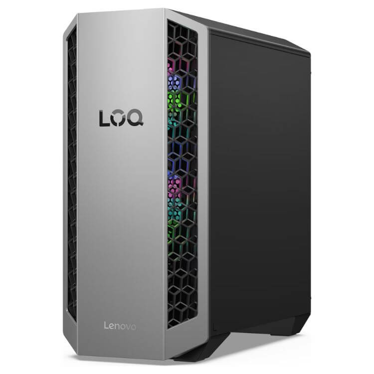 Computador Lenovo LOQ 26ADR10-396 R7-8745HX 32GB/1TB RTX5060Ti Preto s/ Sistema Operativo