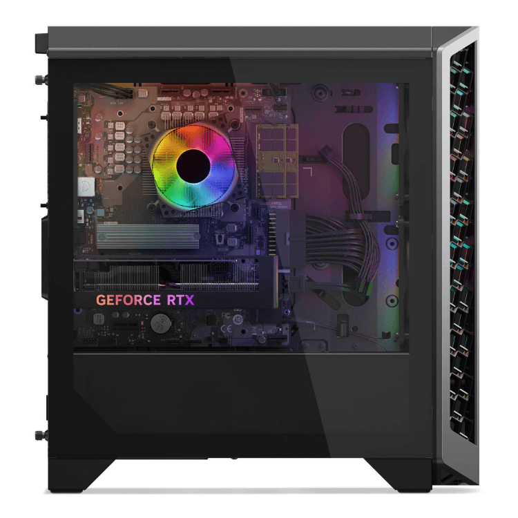 Computador Lenovo LOQ Tower 26ADR10-419 R7-8745HX 32GB/1TB RTX5070 Preto s/ Sistema Operativo