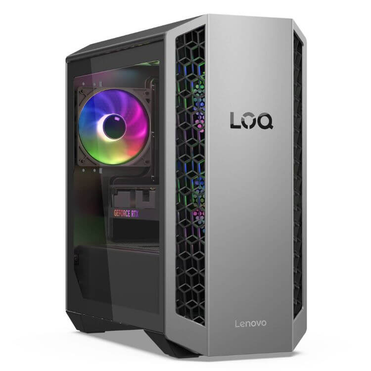 Computador Lenovo LOQ 26ADR10-971 R7-8745HX 16GB/1TB RTX5060 Preto s/ Sistema Operativo