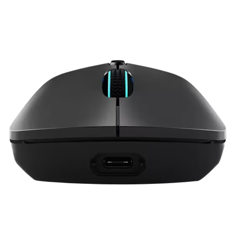 Black Lenovo Legion M600 gaming mouse, 16000 DPI, blue accents.