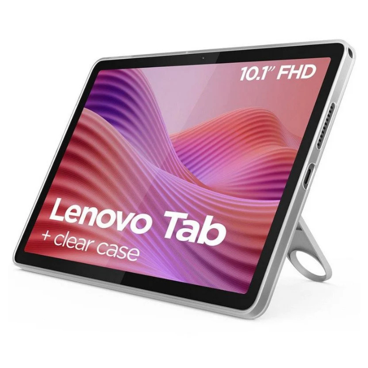 Tablet Lenovo Tab TB311XU 10.1" FHD 4GB/64GB LTE Cinzento com capa transparente.