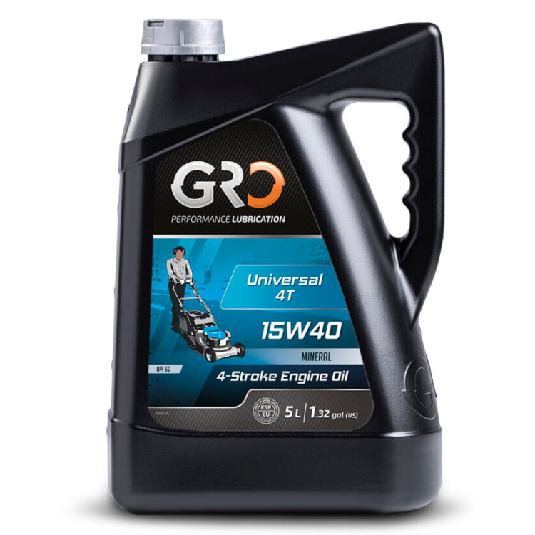 Óleo Universal 4T 15W40 Mineral GRO Performance Lubrication 5L