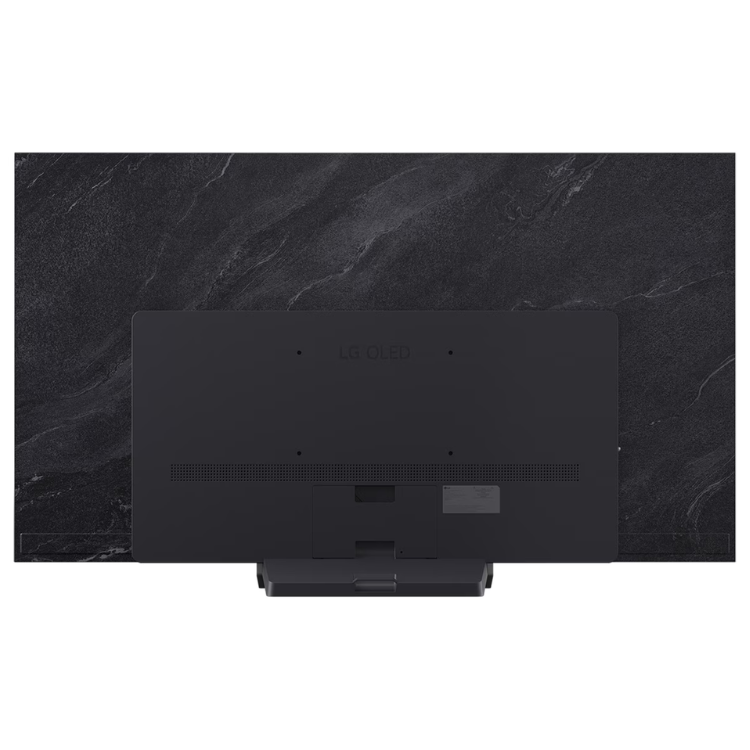 TV LG OLED55C54LA, 55", 4K, preto, traseira.