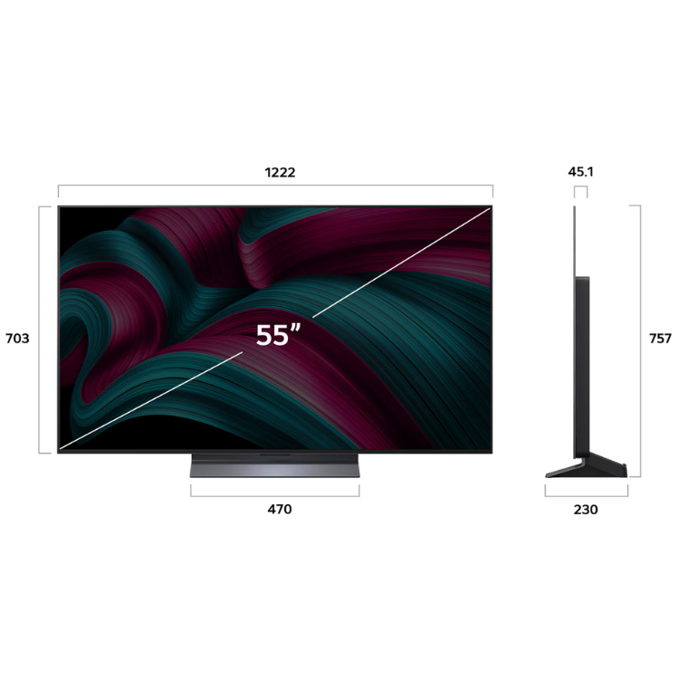LG C5 Serie 2025 Smart TV 4K OLED 48"