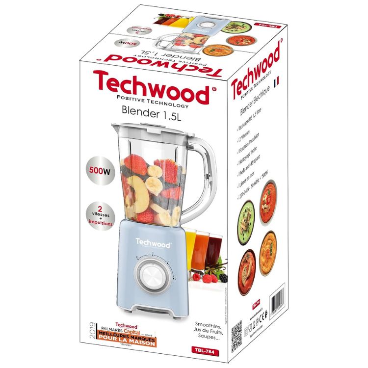 Liquidificadora Techwood TBL-784 1.5L 500W