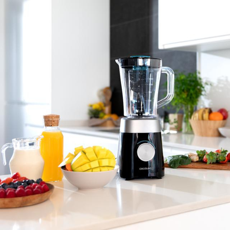 Liquidificadora Cecotec Power Black Titanium 1300MAX B 1.5L 1300W