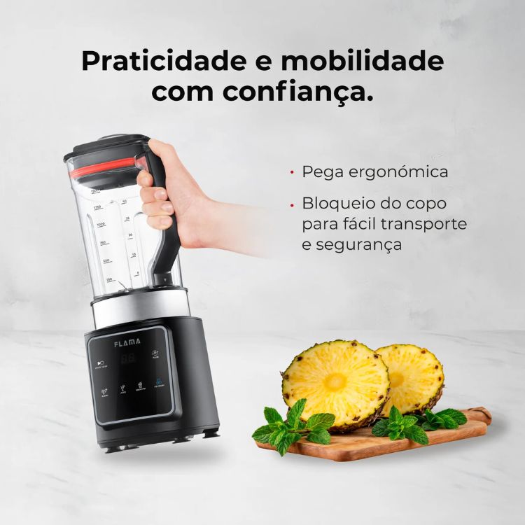 Liquidificadora Flama Digital Tritan 2253FL 1500W Preto