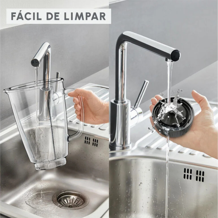 Liquidificadora Moulinex Blendforce 2 LM430A10 1.75L 800W Creme