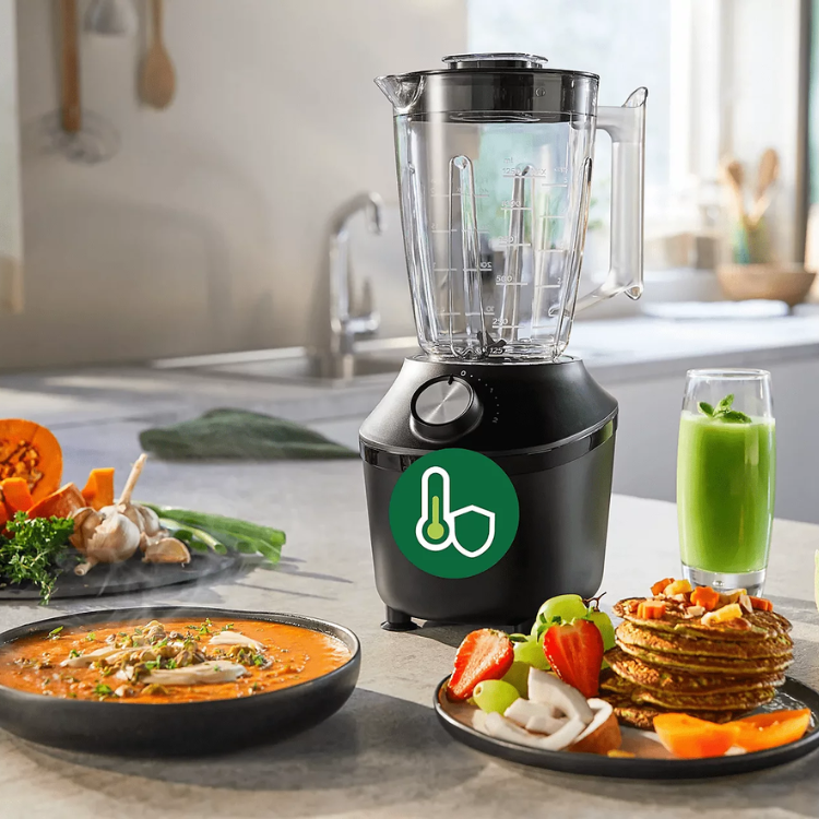 Liquidificadora Philips Serie 3000 HR2291/01 1.25L 600W Preto