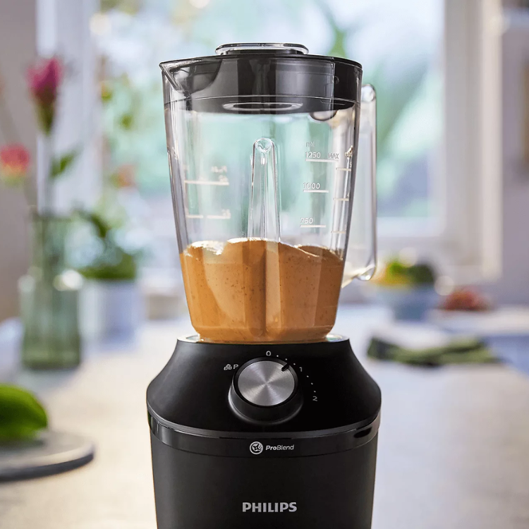 Liquidificadora Philips Serie 3000 HR2291/01 1.25L 600W Preto