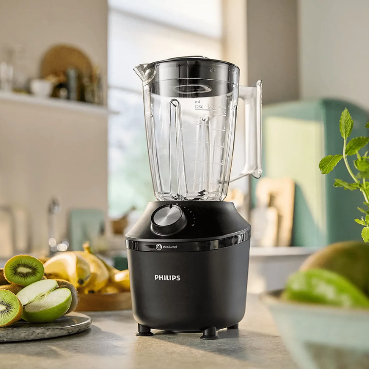 Liquidificadora Philips Serie 3000 HR2291/01 1.25L 600W Preto