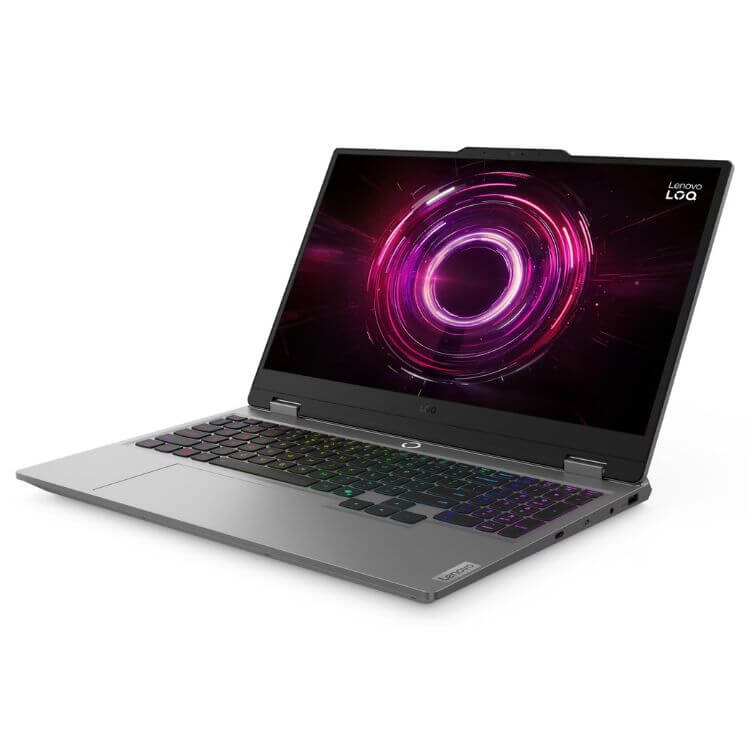 Portátil Lenovo LOQ Gaming 15AHP10-348 15.6" R7-250 16GB/512BG RTX5050 Cinzento s/ Sistema Operativo