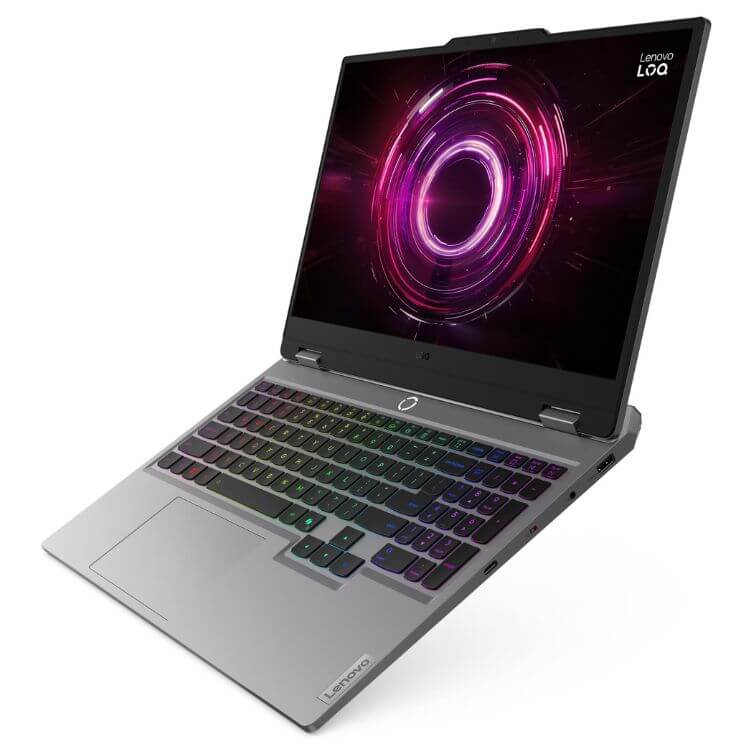 Portátil Lenovo LOQ Gaming 15AHP10-348 15.6" R7-250 16GB/512BG RTX5050 Cinzento s/ Sistema Operativo
