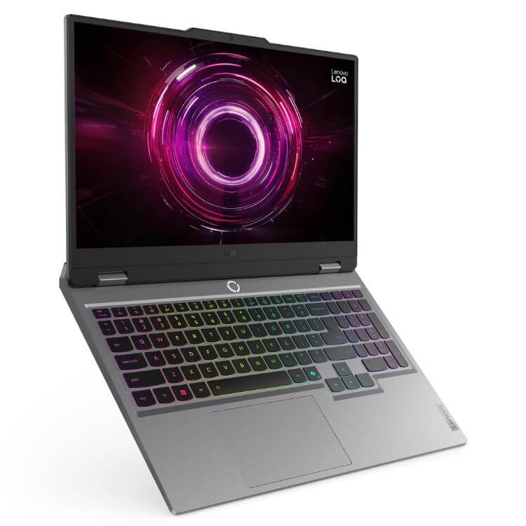 Portátil Lenovo LOQ Gaming 15AHP10-348 15.6" R7-250 16GB/512BG RTX5050 Cinzento s/ Sistema Operativo