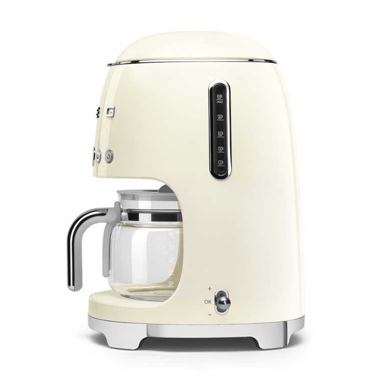Máquina de Café de Filtro Smeg Anni 50 Creme