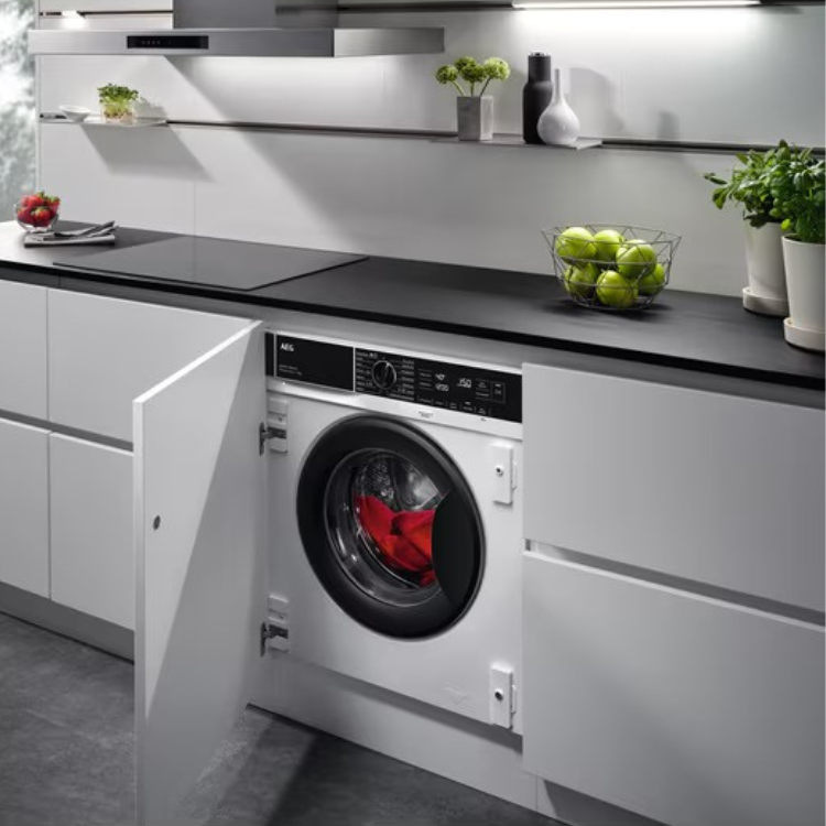 AEG LWN7E8636F Waschtrockner zum Einbauen, 8 kg/4 kg, 1600 U/Min, Klasse D