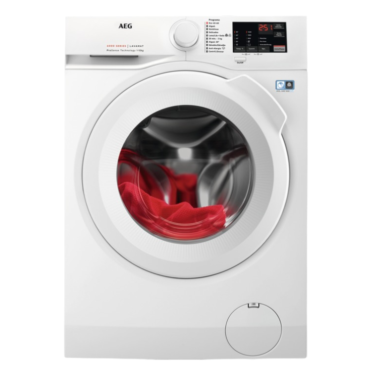 Máquina de Lavar Roupa AEG L6FBI147P 10Kg 1400RPM Classe A