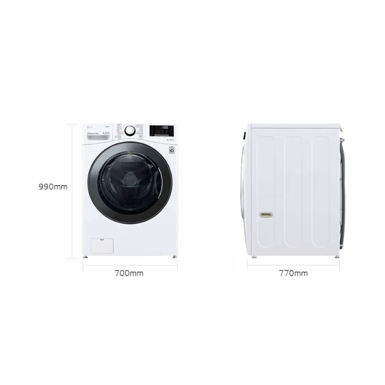 LG F1P1CY2W Waschmaschine 17 kg 1100 U/min Energieeffizienzklasse E Weiß