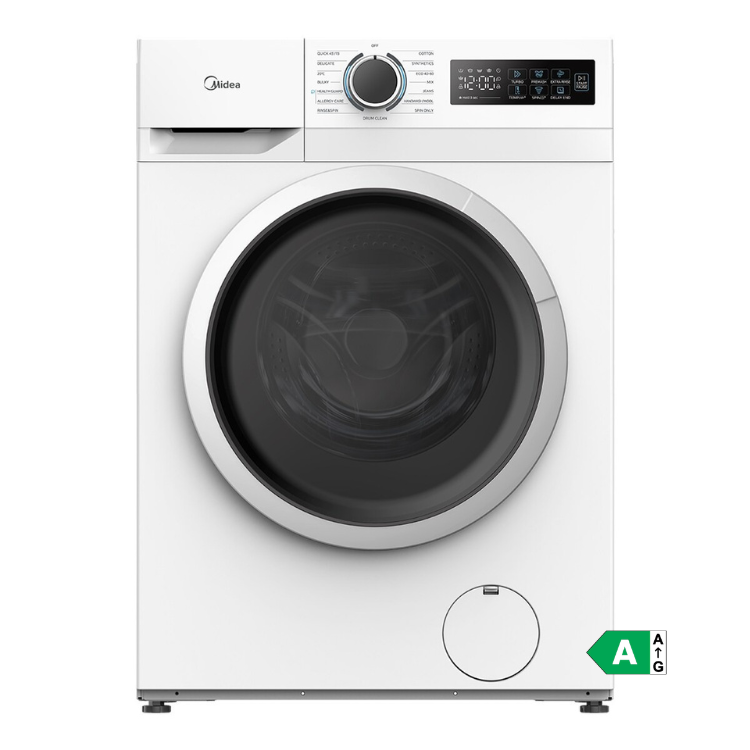 Midea MF110W100BA10W Waschmaschine 10kg 1400U/min Klasse A Weiß