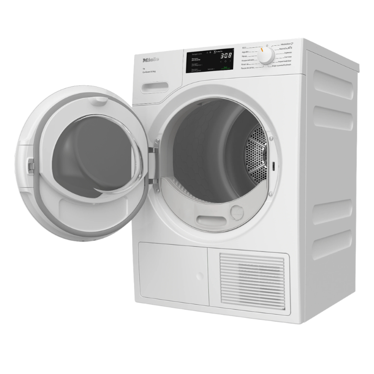 Máquina de Secar Roupa Miele TWC640WP 8Kg Classe C Branco