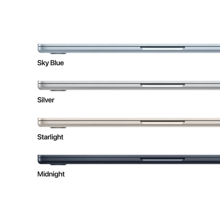 Apple MacBook Air 13.6" M5 CPU 10Core / GPU 10Core 24GB/512GB Meia-noite