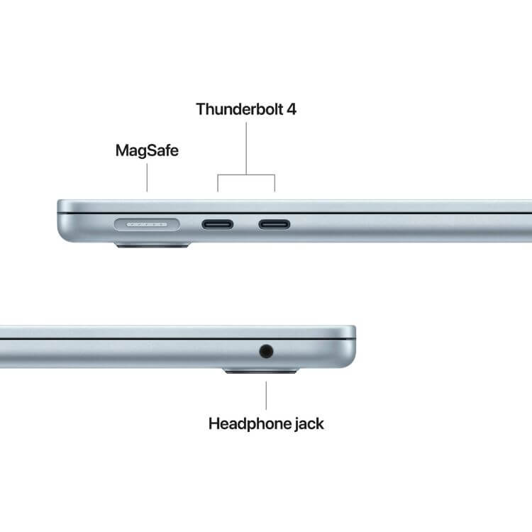 Apple MacBook Air 13.6" M5 CPU 10Core / GPU 10Core 24GB/512GB Azul