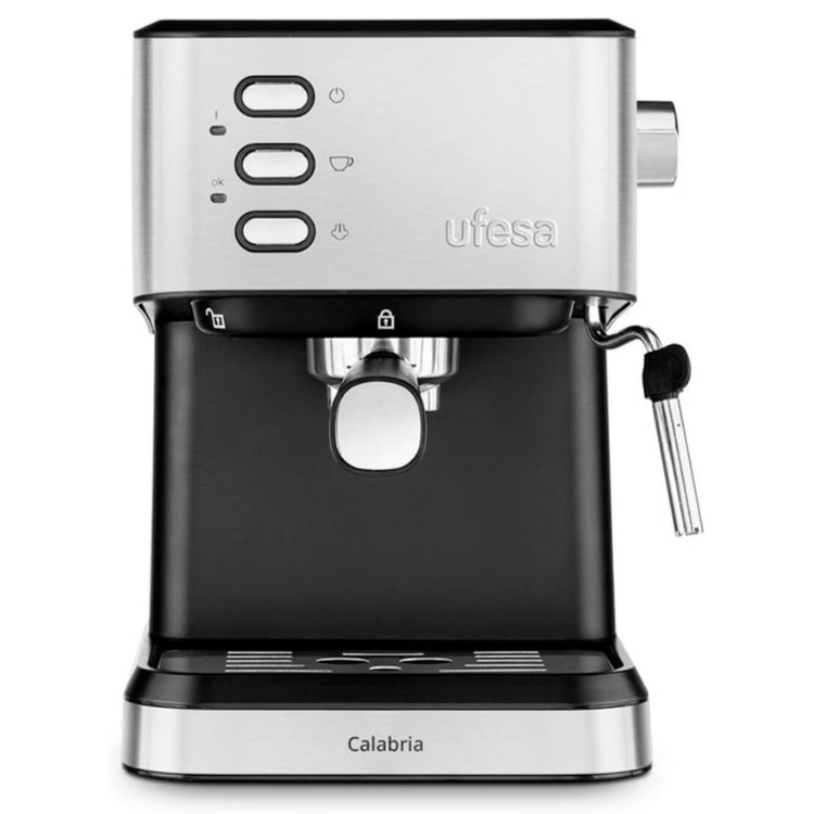 Máquina de Café Espresso Manual Ufesa Calabria Inox