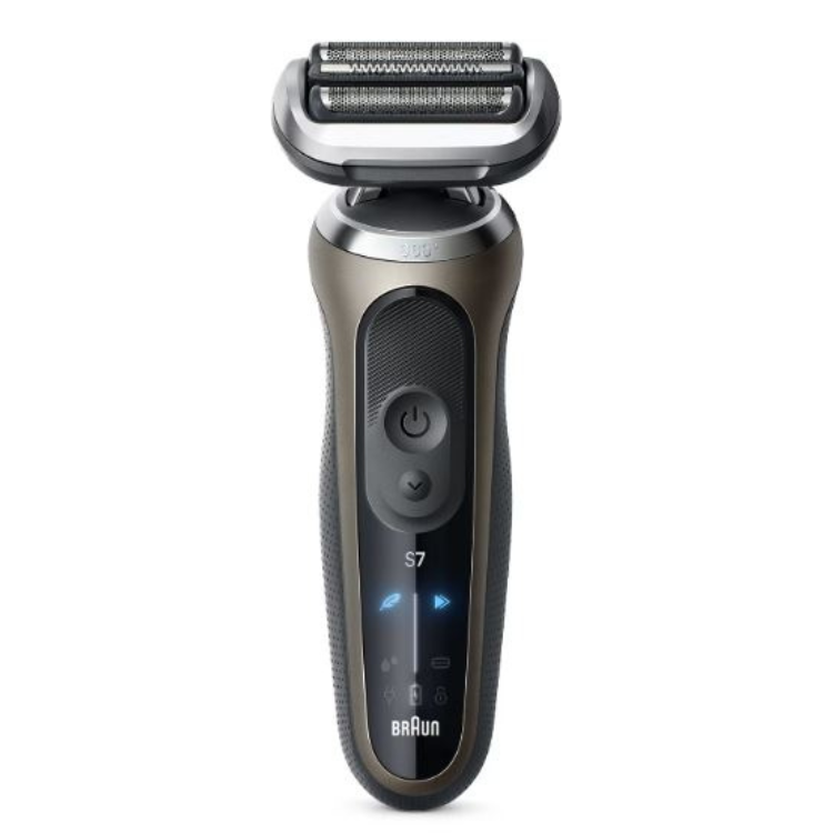 Máquina de Barbear Braun Series 7 72-C7200cc Dourado