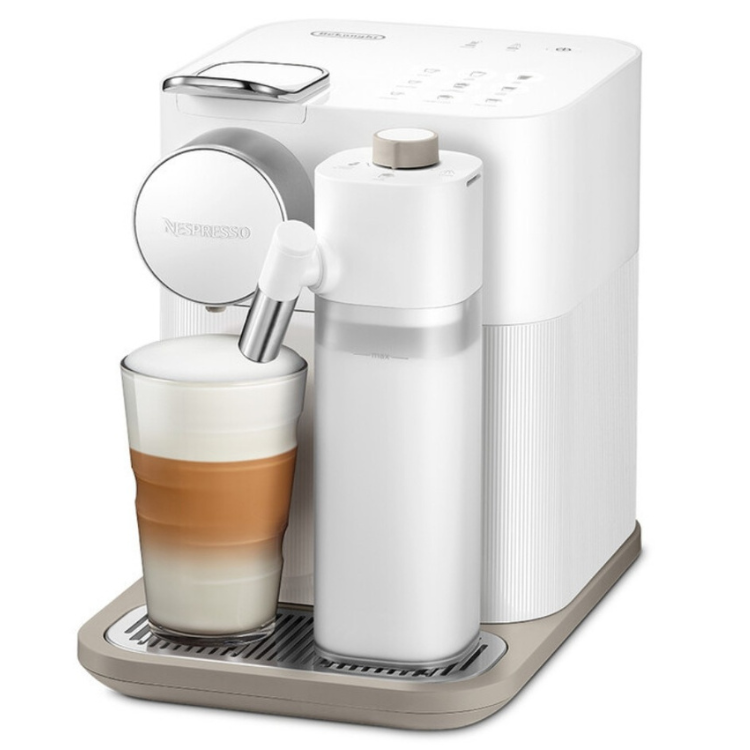 DeLonghi Nespresso Granlattissima Kaffeemaschine Weiß